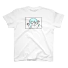 自由工房 suzuri店のくっつく娘 スタンダードTシャツ