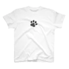 犬とfamの犬の足跡 Regular Fit T-Shirt