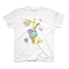 かず乃子のチョコミントアイス　チンアナゴ　トッピング Regular Fit T-Shirt