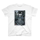 Y's Ink Works Official Shop at suzuriのMegitsune Ukiyoe Style Regular Fit T-Shirt