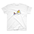 【CRAYON LAND】ひよこのじょにーの大人になりたいじょにー スタンダードTシャツ