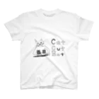 時計(&friends)のCat Cut Hat スタンダードTシャツ