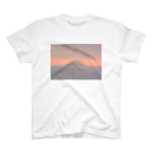 Chiro@Laboの富士山　夕暮れ スタンダードTシャツ