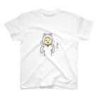 シュール可愛いおさるさんの猫かぶったおさるさん スタンダードTシャツ