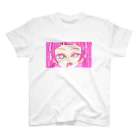 ぬとゐ＝kayoの鼻血女子(ピンク) スタンダードTシャツ