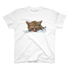 しゅわっちのしあわせにゃんこ おひるね2 Regular Fit T-Shirt