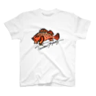 13Hzの13Hz ROCKFISH スタンダードTシャツ