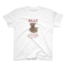 CAFEkomkomのBEARティーシャツ Regular Fit T-Shirt