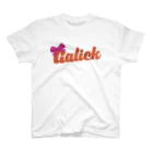 大衆バル GalickのGalickロゴ（女の子） Regular Fit T-Shirt