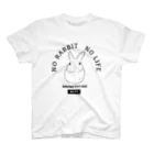 くろまるうさぎ-Kuromaru usagiのNetherland dwarf rabbit Maru スタンダードTシャツ