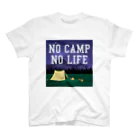 DRIPPEDのNO CAMP NO LIFE-ノーキャンプ ノーライフ- スタンダードTシャツ