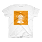 マグナム本田と14人の悪魔のデジタルポテトサラダ Hello Orange Sunshine  スタンダードTシャツ