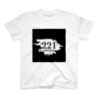 221の221ロゴ Regular Fit T-Shirt