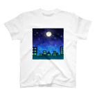 ぬら次郎の夜の空 Regular Fit T-Shirt