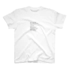 atsucurryの名もなきわたしの自由律俳句 Regular Fit T-Shirt