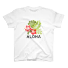 Monokomono+のALOHA プルメリア スタンダードTシャツ