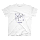 mazoomの踊るねこ スタンダードTシャツ