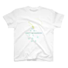 NIKORASU GOのユーモアメッセージデザイン「そしてハッカが残った」 Regular Fit T-Shirt