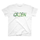 塩。のGREEN Regular Fit T-Shirt