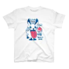 イラスト MONYAAT のモコモコラビット1号*Lick Lick Lick スタンダードTシャツ