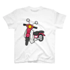 メッセージTシャツが好き♪のピンク色の小型バイクでツーリング Regular Fit T-Shirt