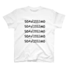 soavissimoのシンプルsoavissimo スタンダードTシャツ