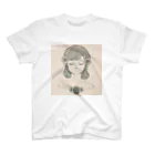 kiryuのお花の女の子 Regular Fit T-Shirt