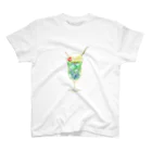 しんま みさんの虹彩クリームソーダ スタンダードTシャツ