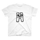 kenta_gallery   ケンタギャラリーのyurumoji "H" スタンダードTシャツ