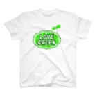 DREAMERの雑貨屋さんのLOVE　GREEN　（ふたば） スタンダードTシャツ