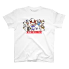 箕面三線サークルのイラスト④片面 Regular Fit T-Shirt