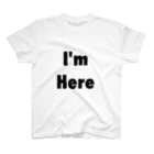 HiromuのI'm Here Tシャツ Regular Fit T-Shirt