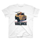 nidan-illustrationの"WIDE BRICK" Regular Fit T-Shirt