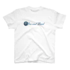 Sea and LandのSea and Land（テキスト横） スタンダードTシャツ