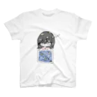 美澤月子の落書きの寝る女 スタンダードTシャツ