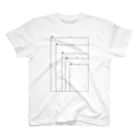 dis_cordの用紙寸法表 Regular Fit T-Shirt