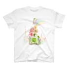 &i Designのアンドアイデザイン　数秘＆カラー🄬オマージュボトルNo9&OLIVE スタンダードTシャツ