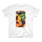 CLUB KOKUTEのcolorful popcorn スタンダードTシャツ