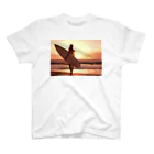 syachi工房のSunset Ocean Ⅲ スタンダードTシャツ