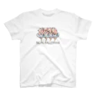 atelier✳︎miraの4匹の豚 スタンダードTシャツ