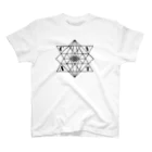 CAVE ARTの幾何学1 Regular Fit T-Shirt
