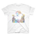 azure designのSave our PLANET　水彩 スタンダードTシャツ