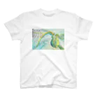 自由空間の鳥と城 Regular Fit T-Shirt