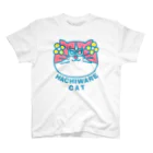 共同生活アニマルズのハチワレキャット フェイス スタンダードTシャツ