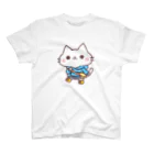 つくし日和のお散歩にゃーくん スタンダードTシャツ