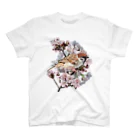 piyopiyobrandの桜雀 スタンダードTシャツ