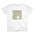 どるちぇ＊うさぎの《ボタニカル》＊かすみ草×しろくま＊誕生日花 Regular Fit T-Shirt