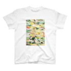 ohkamiのohkami 油絵アートデザイン Regular Fit T-Shirt