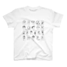 CHAMI3のクラシック音楽家たち（クロ） スタンダードTシャツ