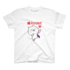 あちゅ＠LINEスタンプ発売中の婦人LOVE Regular Fit T-Shirt